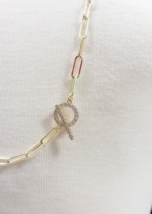 Paper Clip Chain Necklace