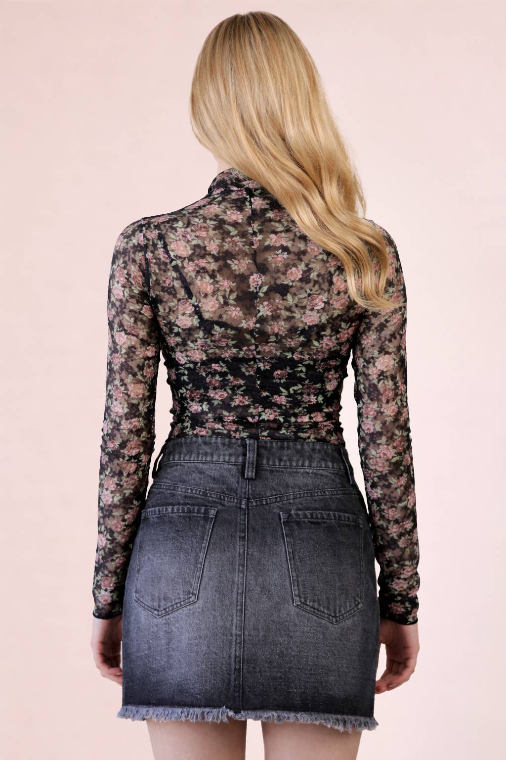 Sheer Fitted Top