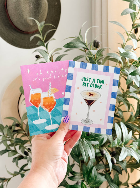 Tini Bit Older Birthday Card