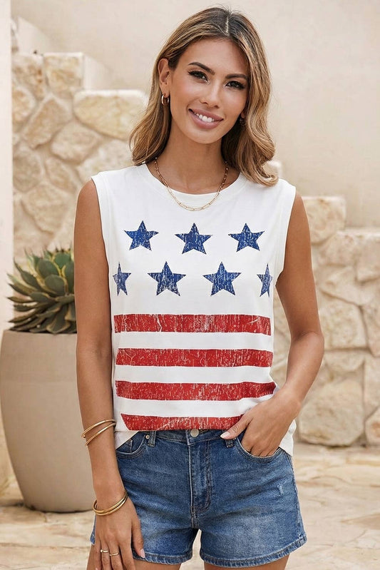 Vintage Stars and Stripes Tank