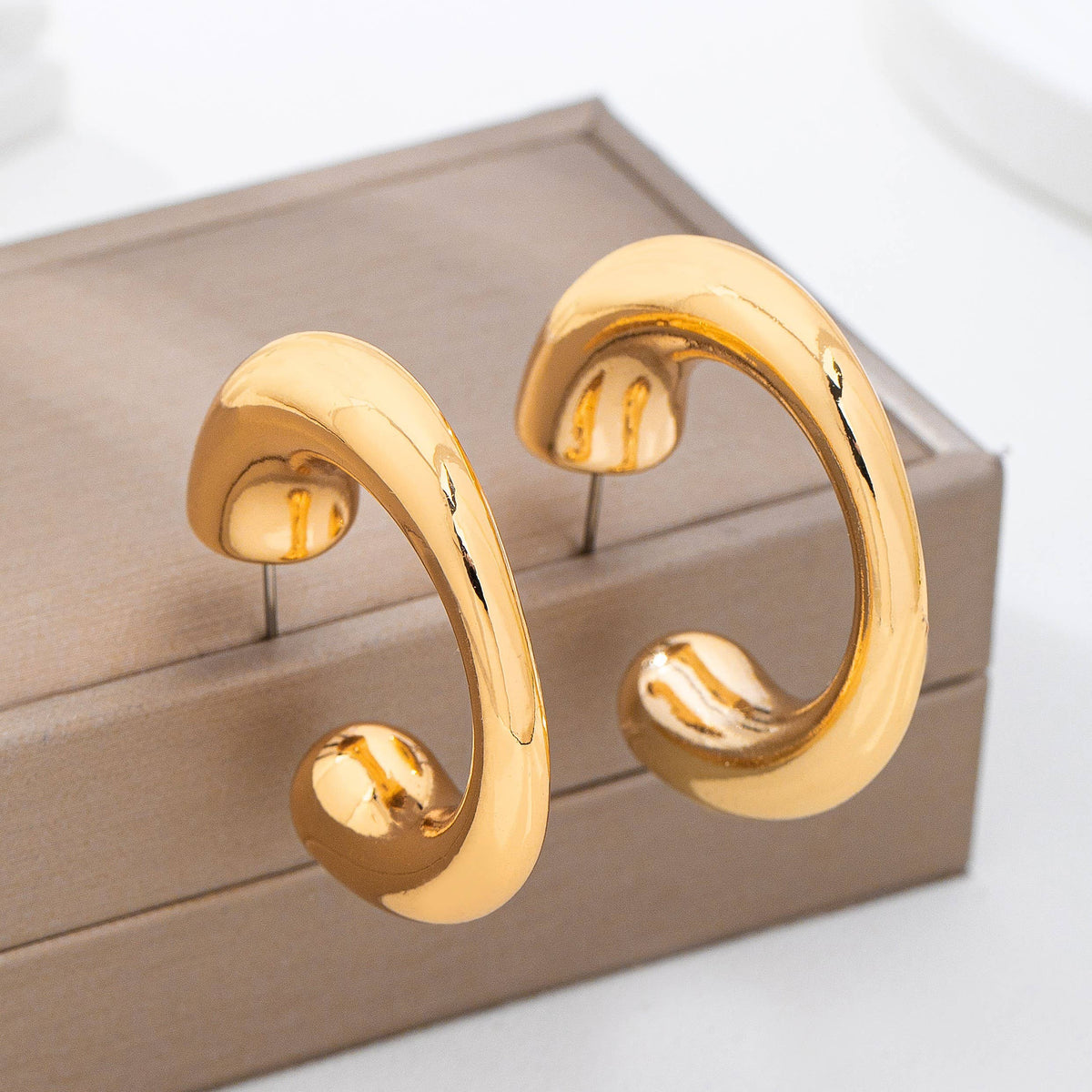 Chunky Open Hoops