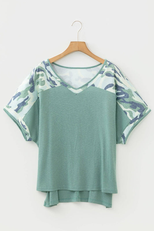 Camo Patchwork Tee