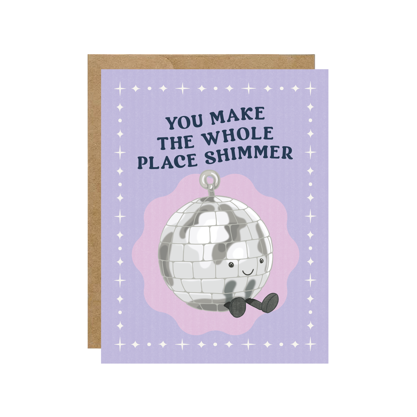 Dancing Disco Party Birthday Card