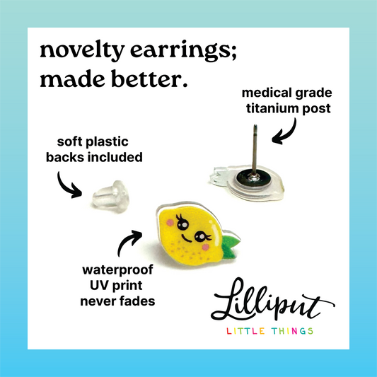 Baby Cow Earrings