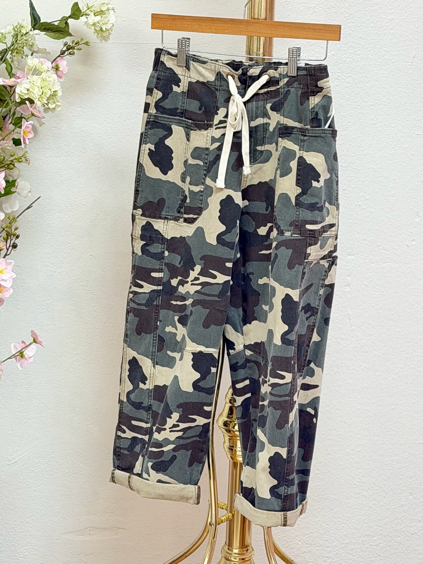 Risen Slouchy Barrel Camo Pants