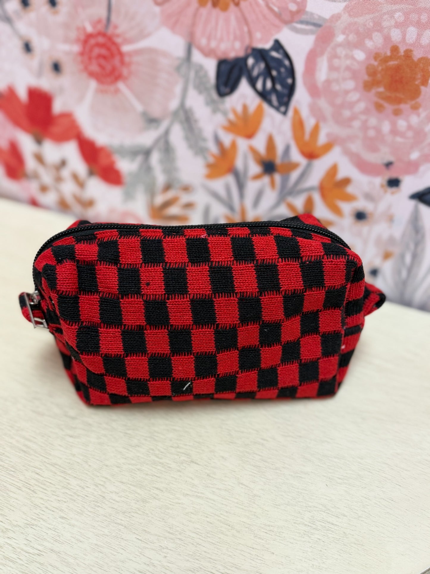 Checkered Pouch
