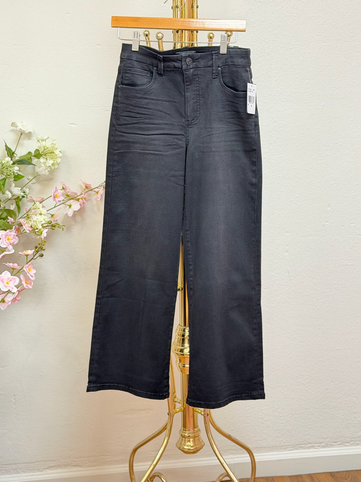 Kut Meg High Rise Fab Ab Wide Leg Regular Hem
