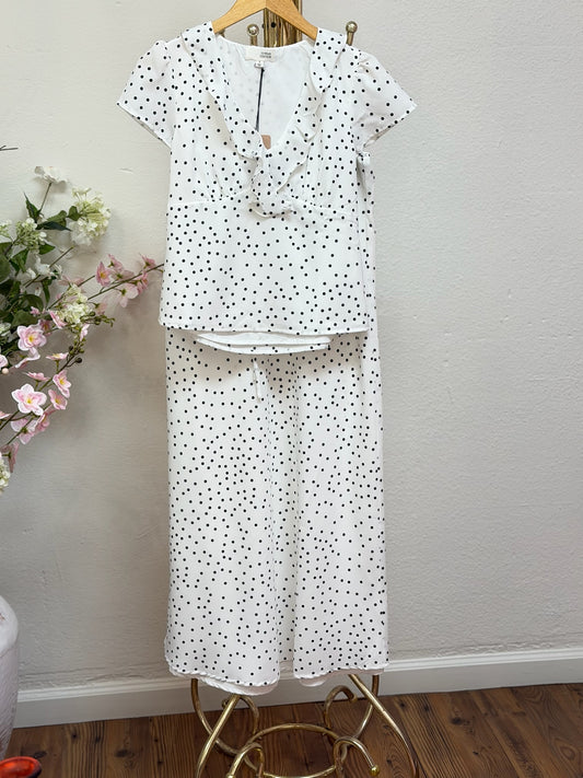 Polka Dot Maxi Skirt