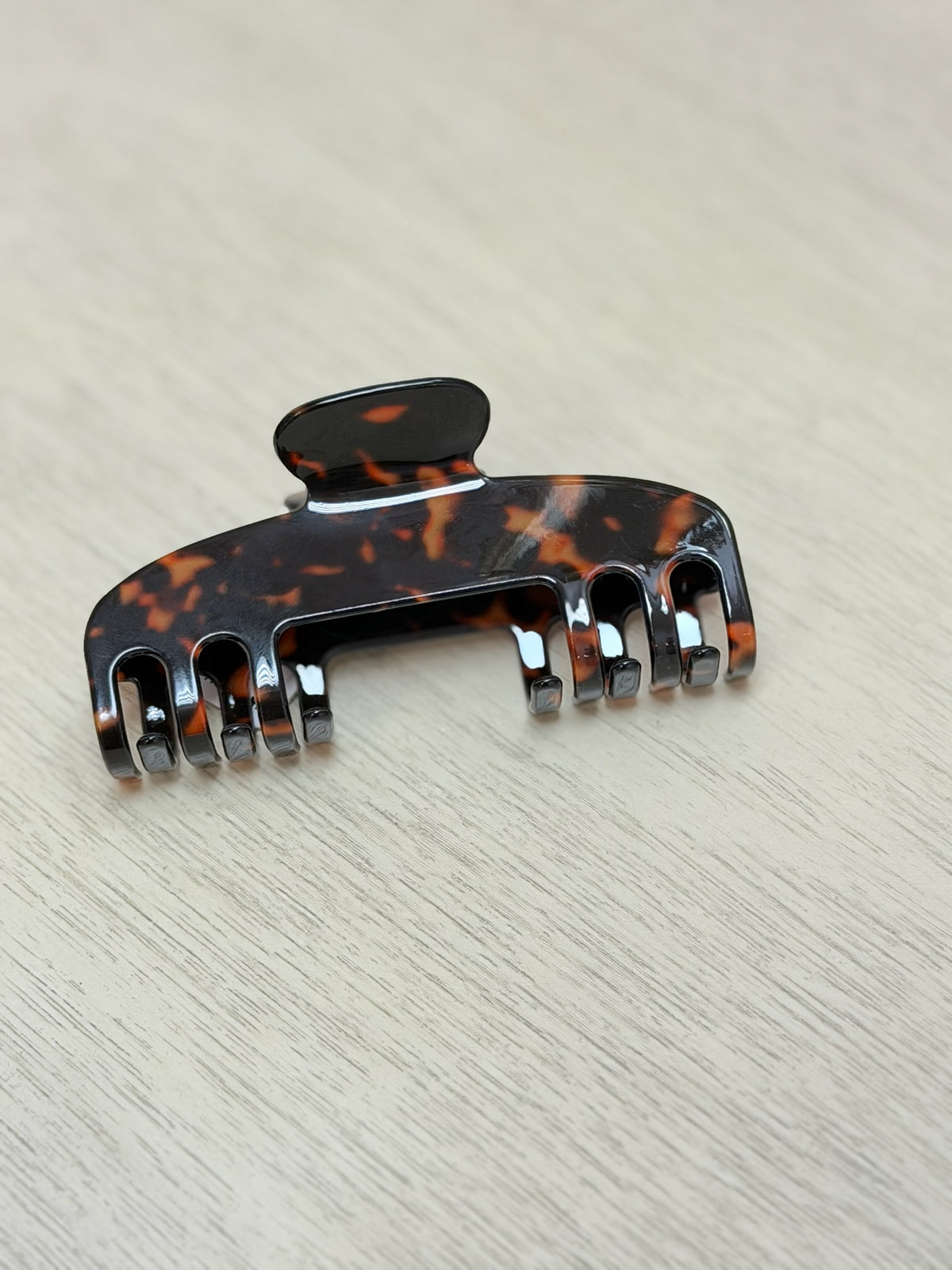 Leopard Double Claw Clip