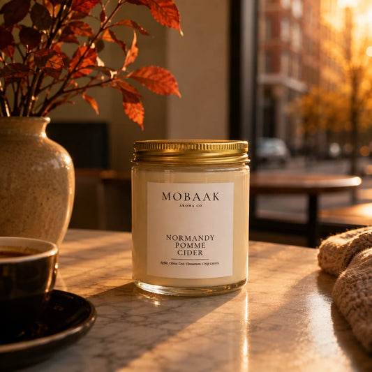Normandy Pomme Cider Soy Candle - Mobaak