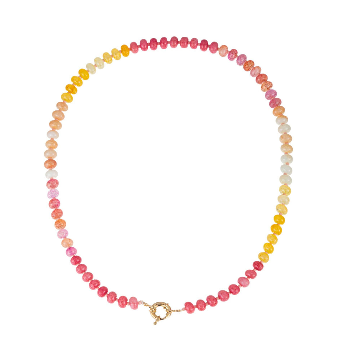 Natural Stone Semi-Precious Necklace