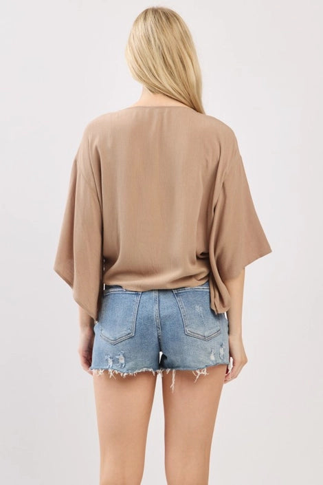 Short Kimono Cardigan