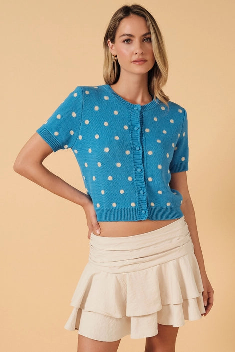 Polka Dot Cardigan
