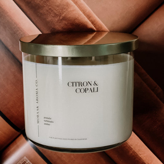 Citron & Copali Candle - Mobaak