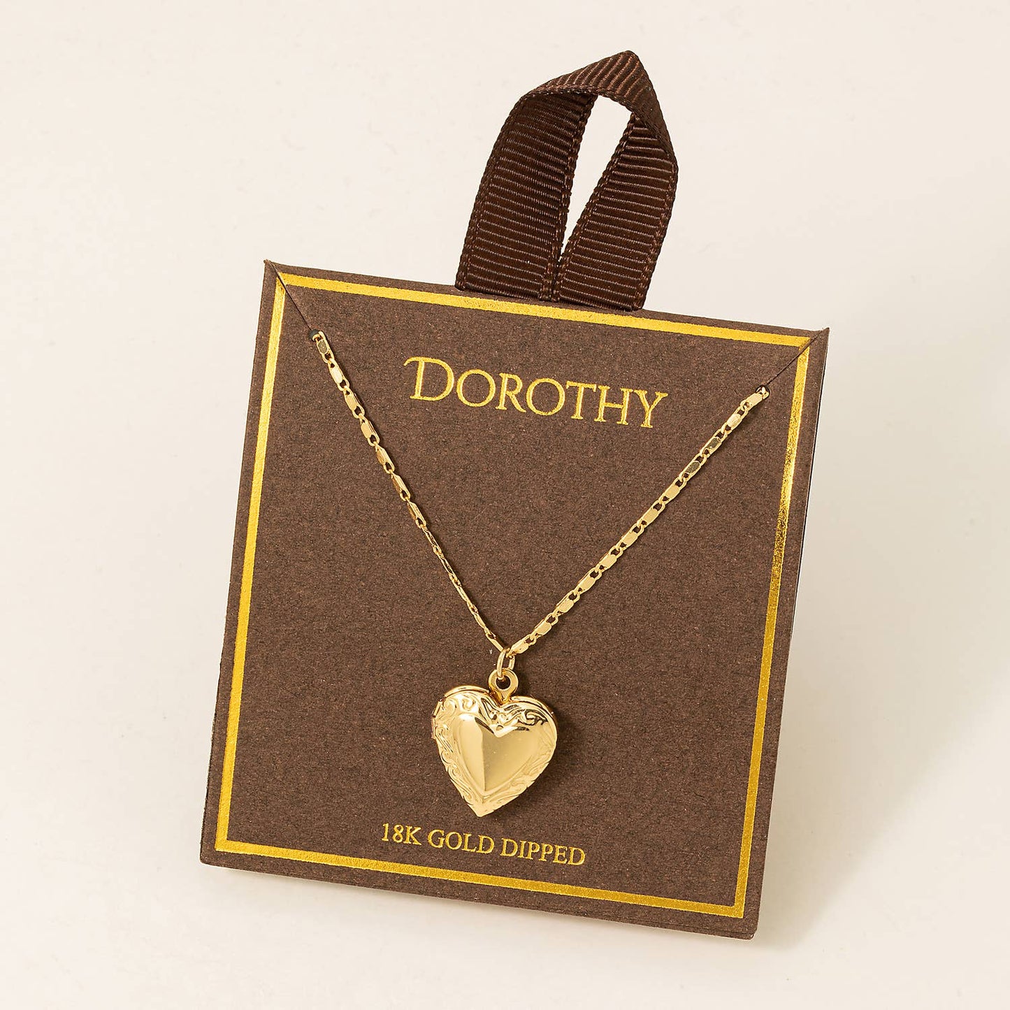 Locket Heart Pendant Necklace