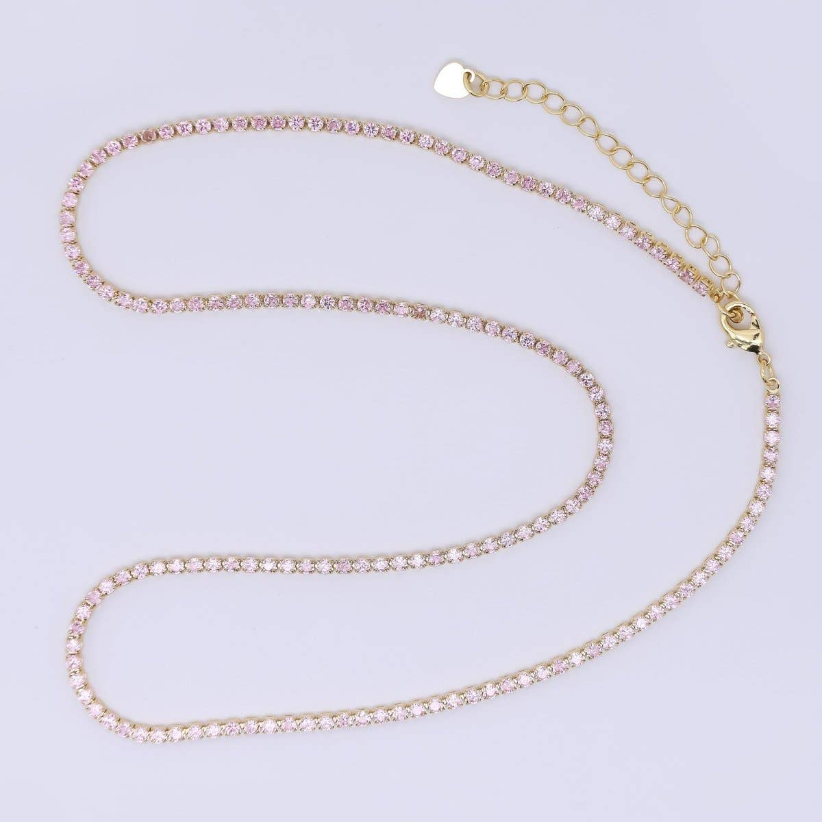 Solid Color Tennis Chain