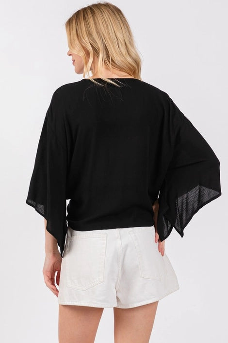 Short Kimono Cardigan
