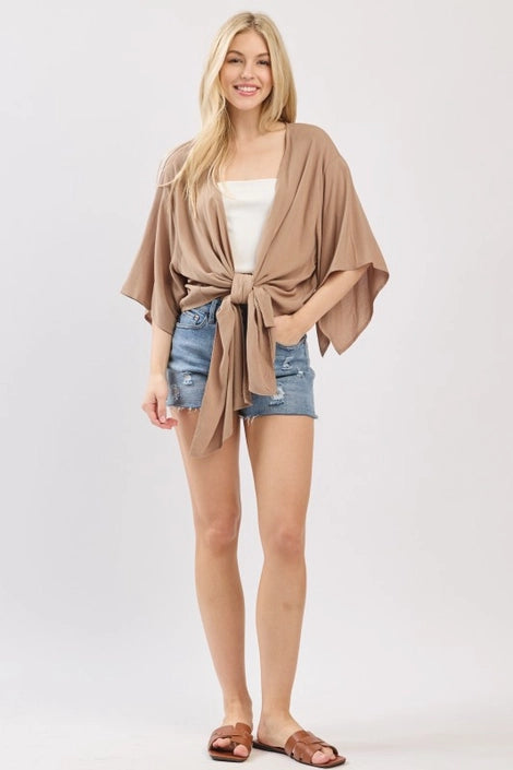 Short Kimono Cardigan