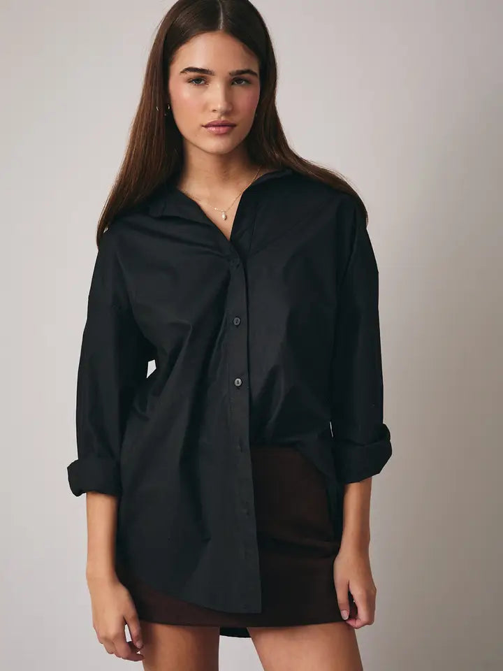 Long Sleeve Overfit Shirt