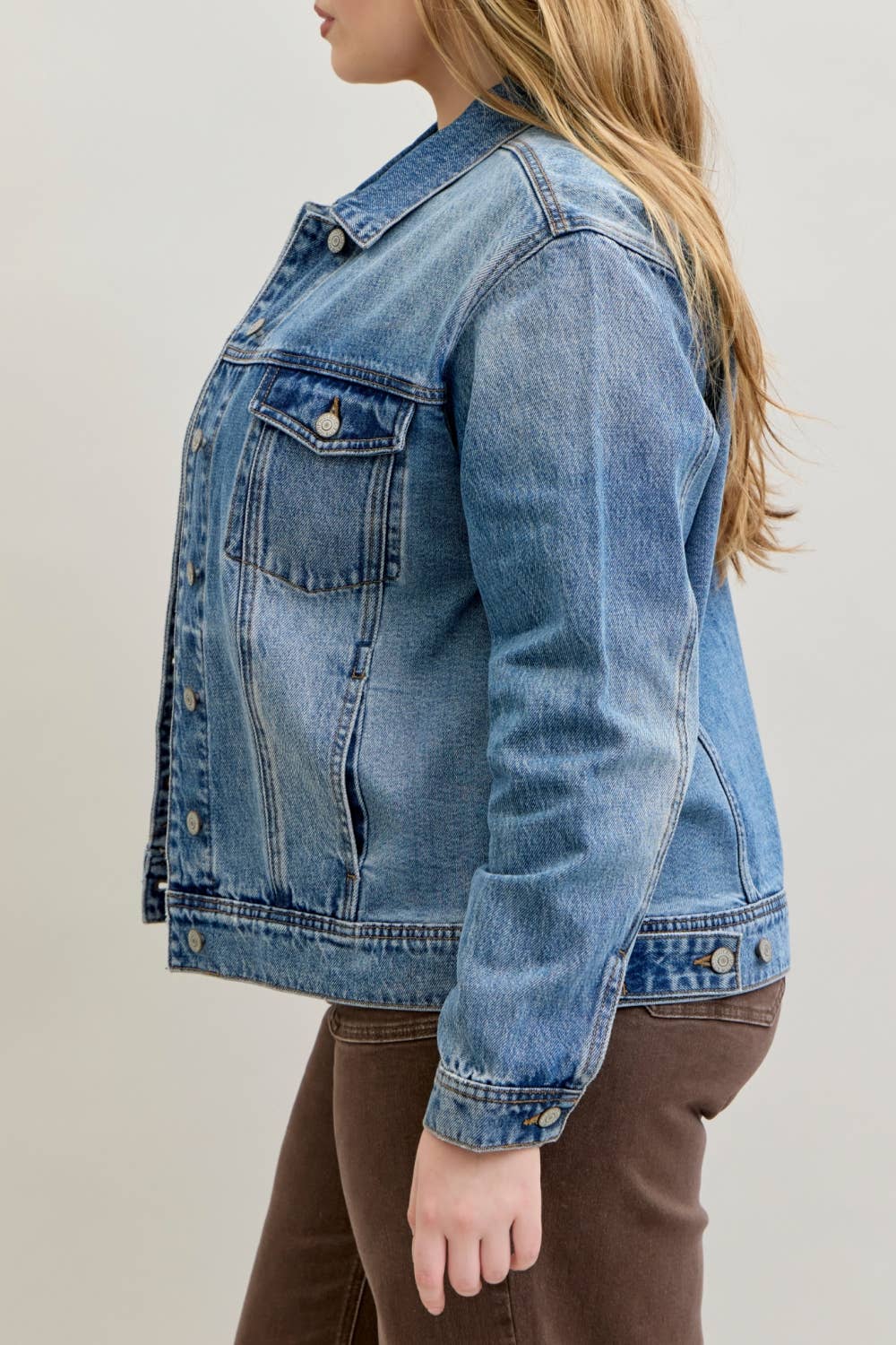 Judy Blue BF Jacket Rigid Magic