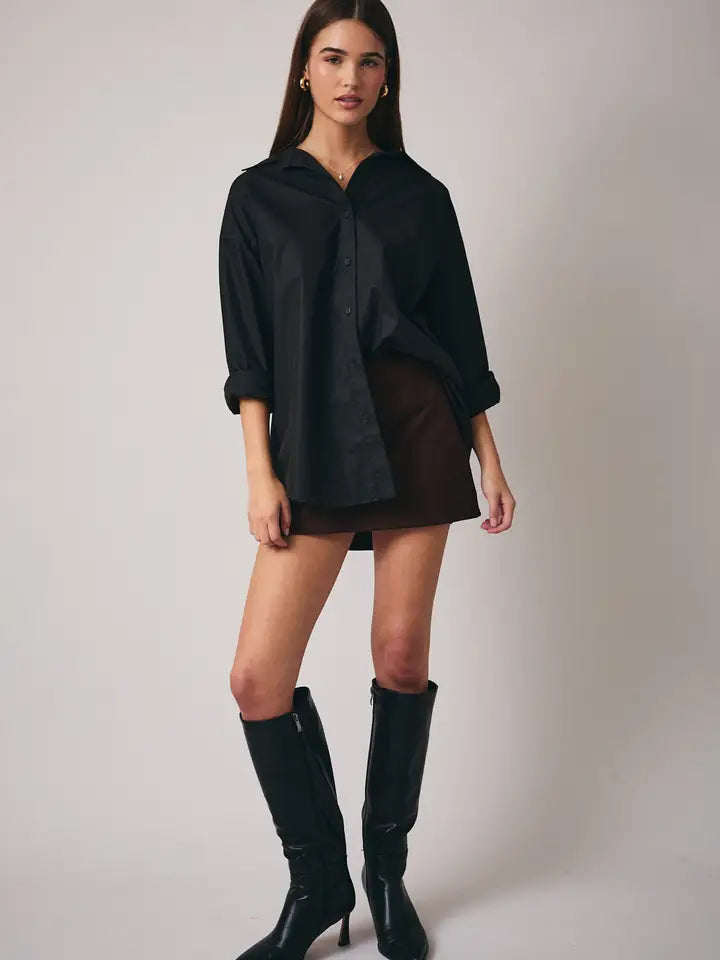 Long Sleeve Overfit Shirt