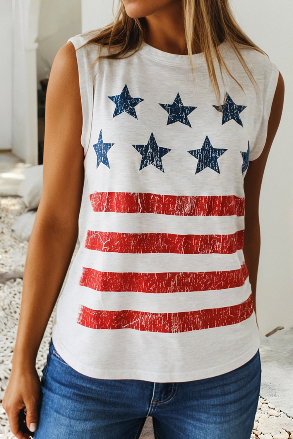 Vintage Stars and Stripes Tank