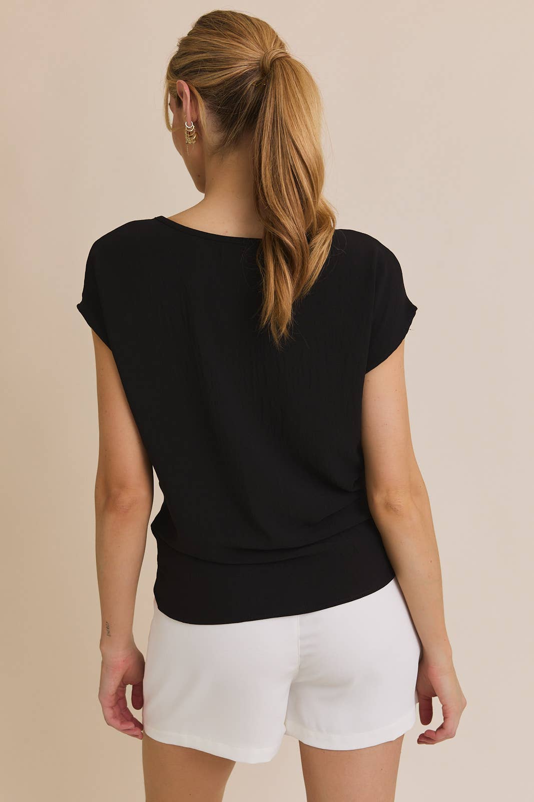 Easy Front Knot Tee