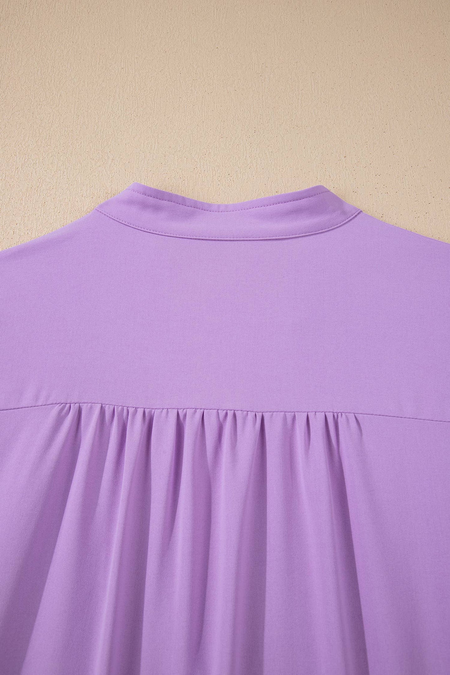 V Puff Sleeve Blouse
