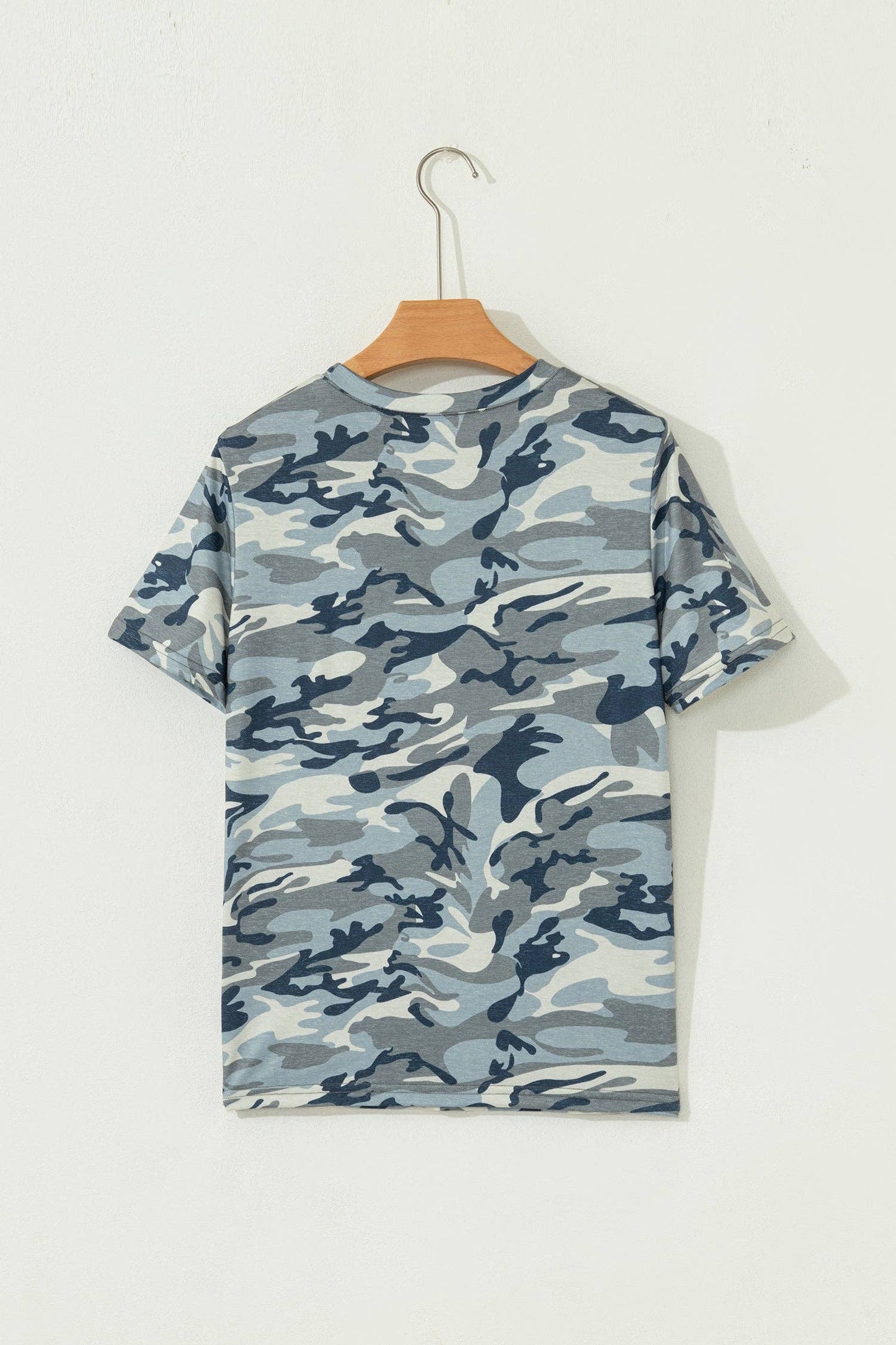 Camo Crew Neck Tee