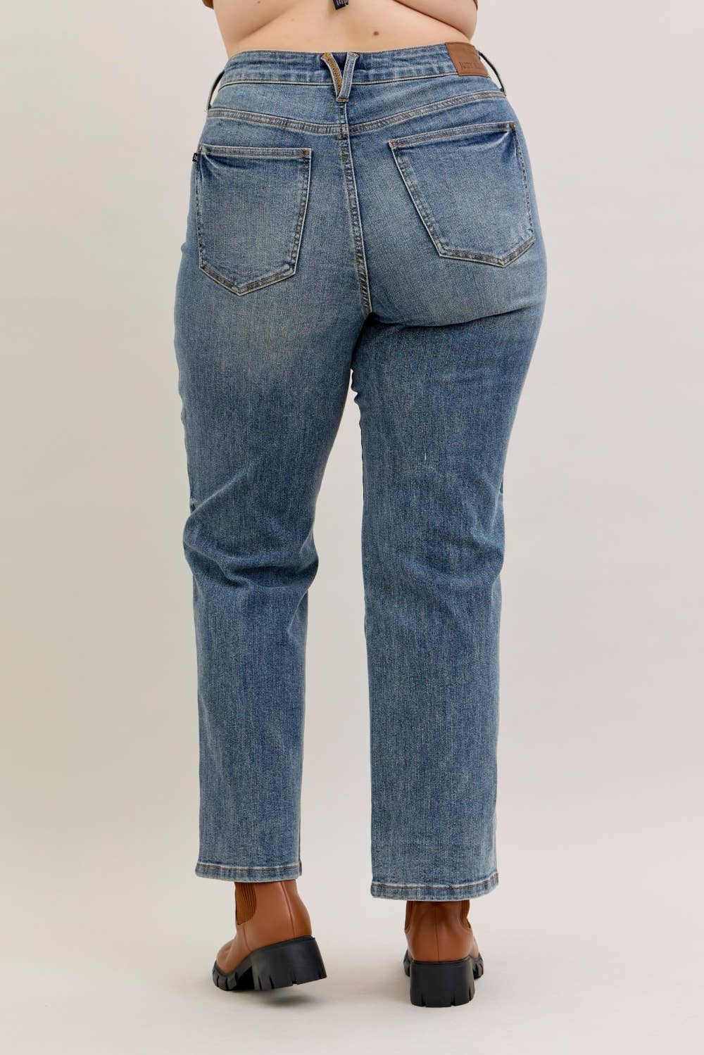 Judy Blue HW Tummy Control Straight