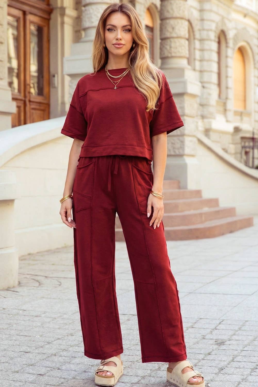 Patriotic High Waist Set
