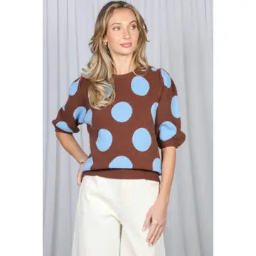 Polka Dot Sweater