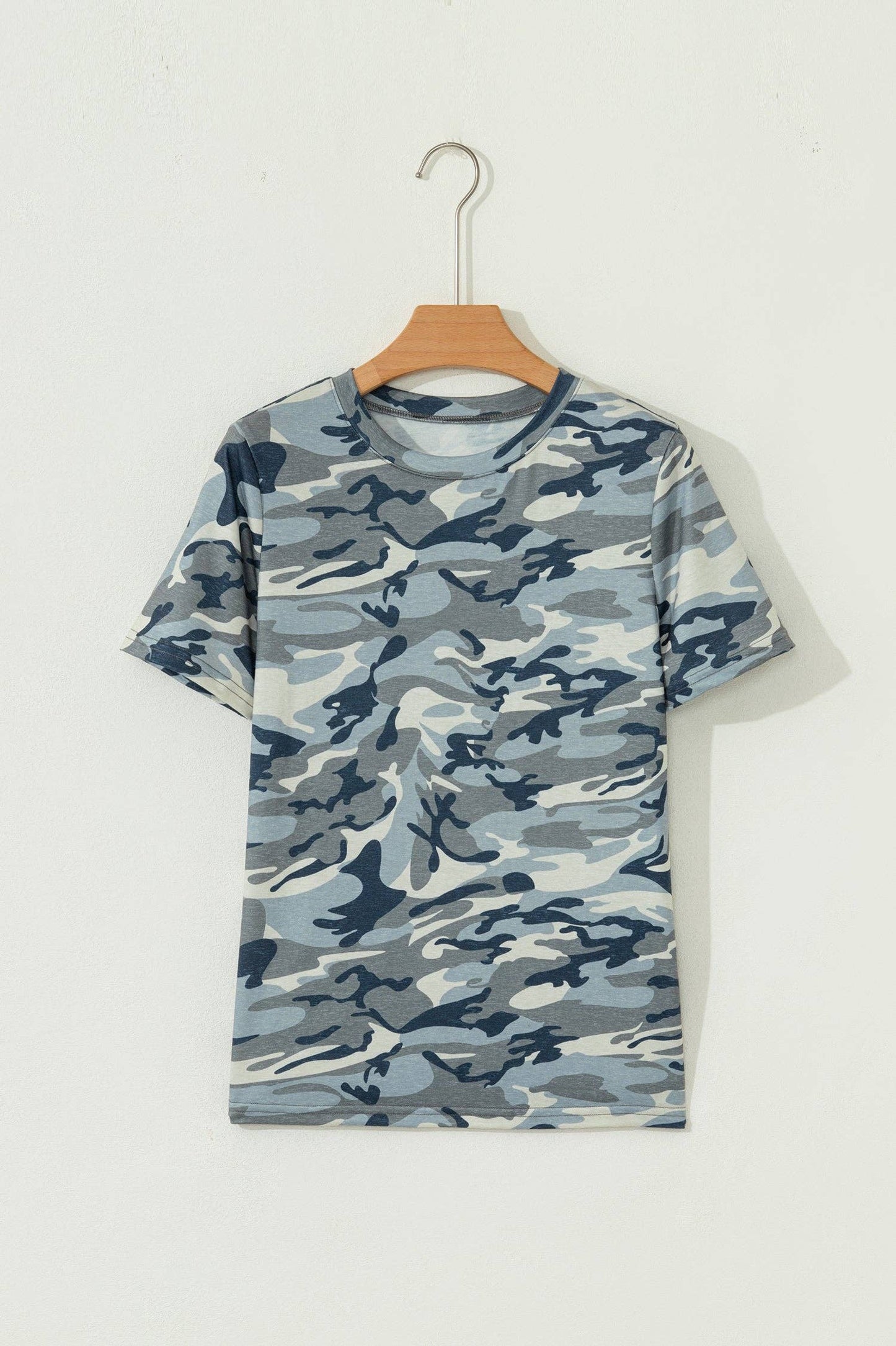 Camo Crew Neck Tee