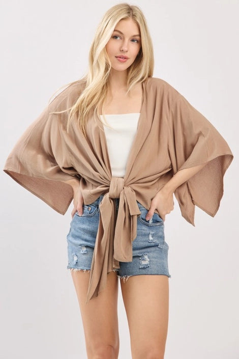 Short Kimono Cardigan