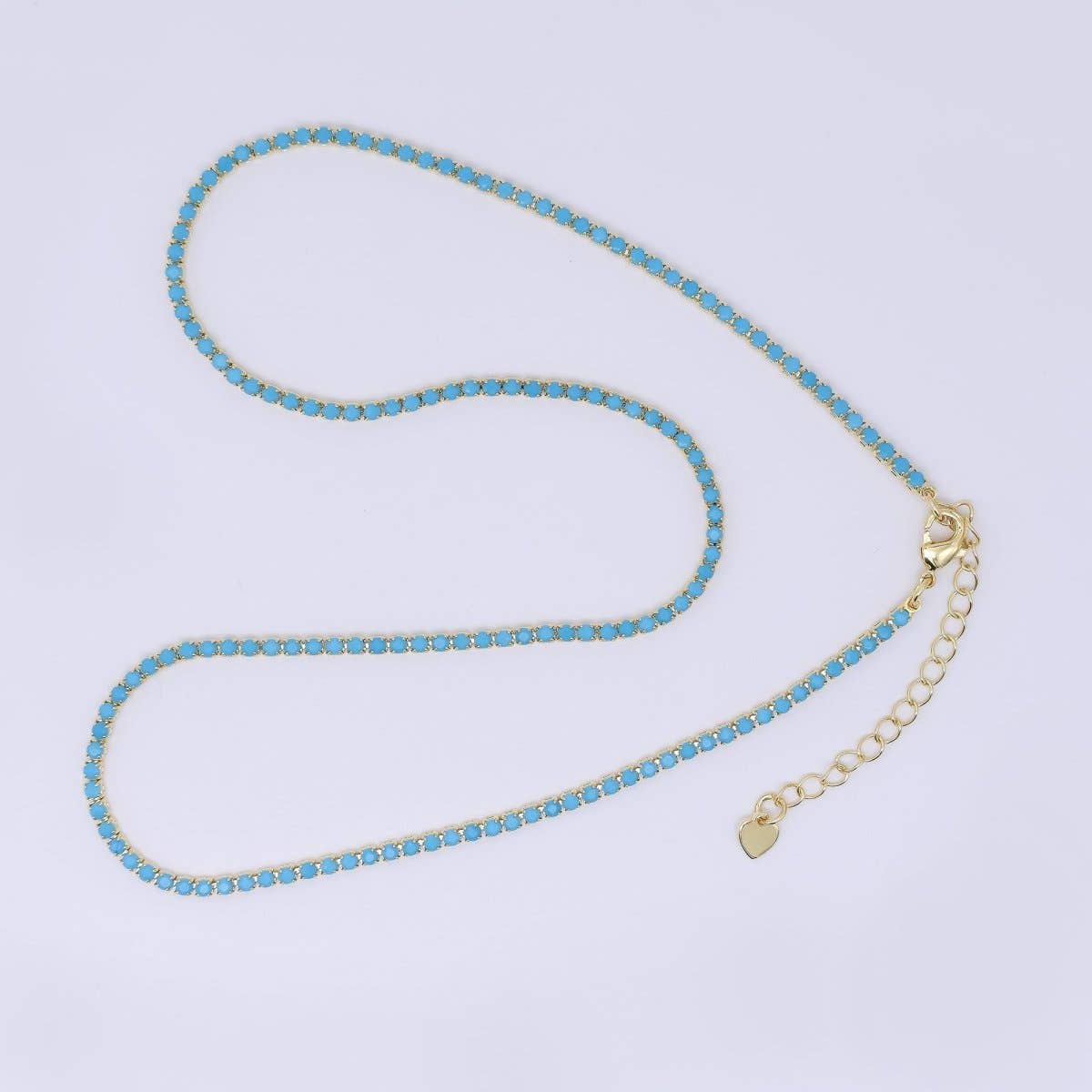 Solid Color Tennis Chain