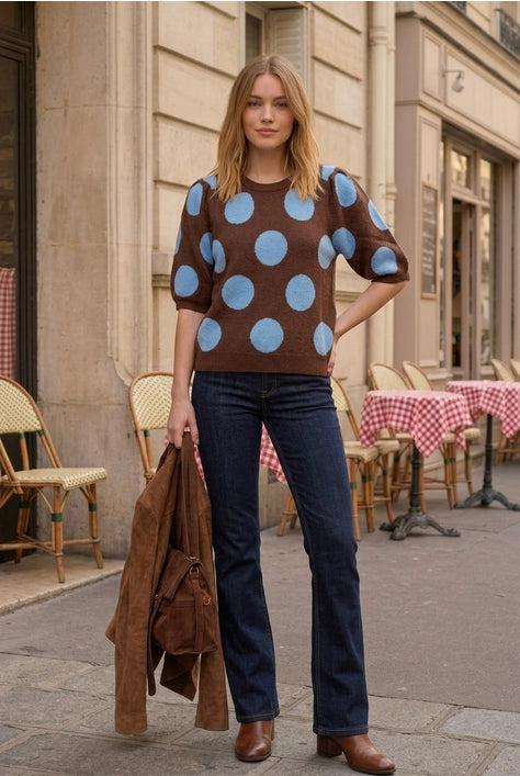 Polka Dot Sweater