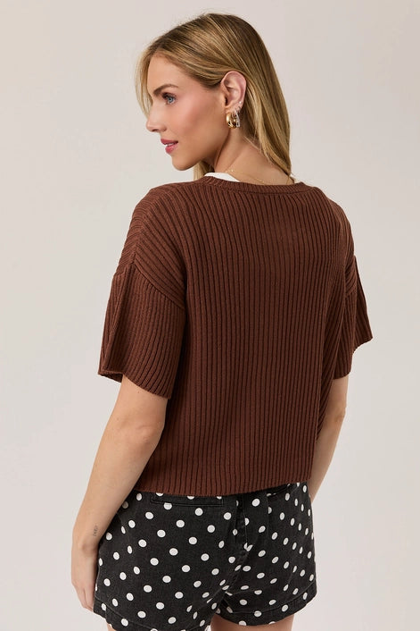 One Button Cardigan