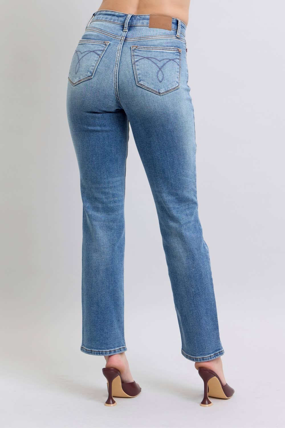 Judy Blue Vintage Wash Thermal Straight