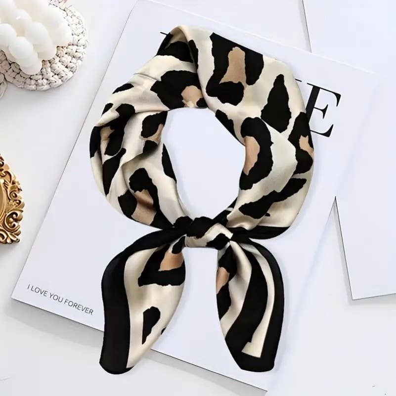 Leopard Print Scarf