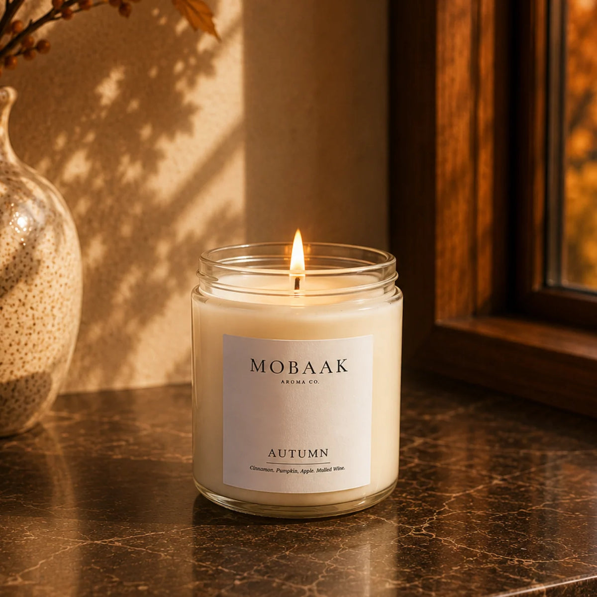 Autumn Soy Candle - Mobaak