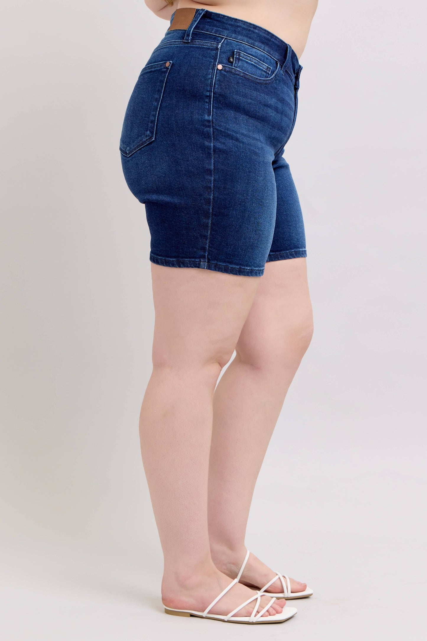 Judy Blue V-Front Bermuda Shorts