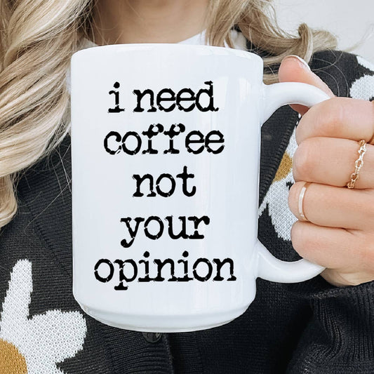 Funny coffee mug, funny gift, coffee mug, I need coffee