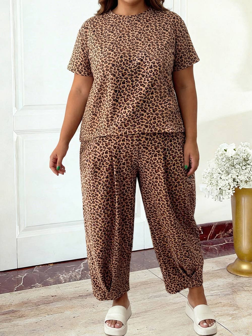 Leopard Barrel Set