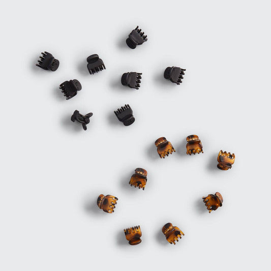 Micro Classic Claw Clips 16pc Set