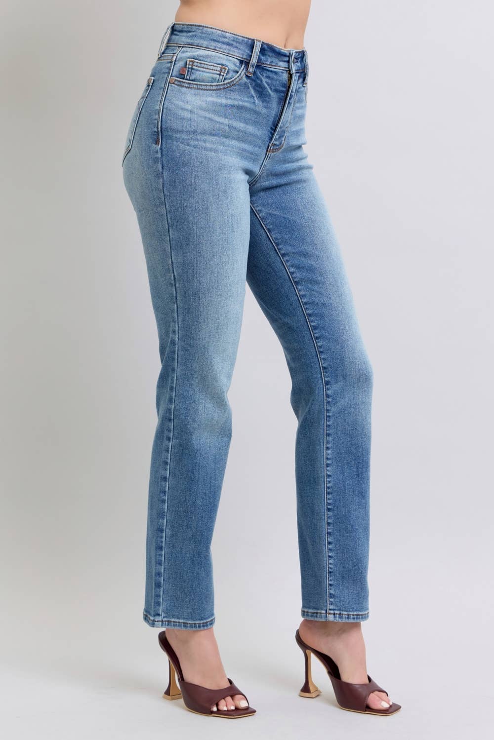 Judy Blue Vintage Wash Thermal Straight