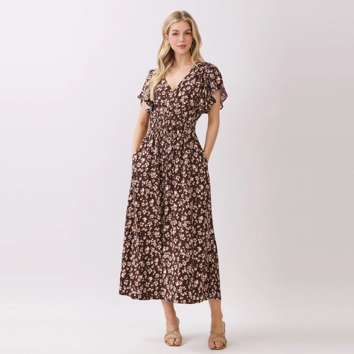 V-Neck Maxi Dress