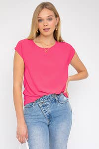 Easy Front Knot Tee