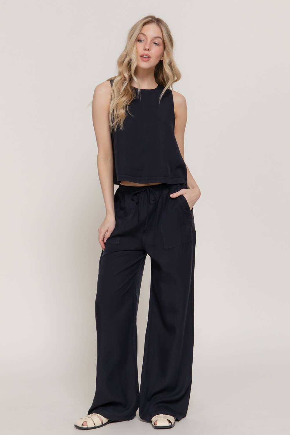 Cozy Sleeveless Set