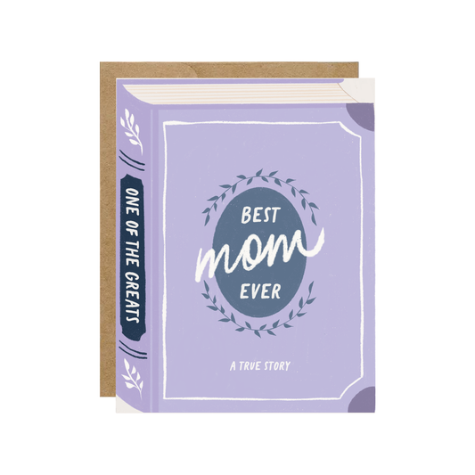 Best Mom Ever Book Card