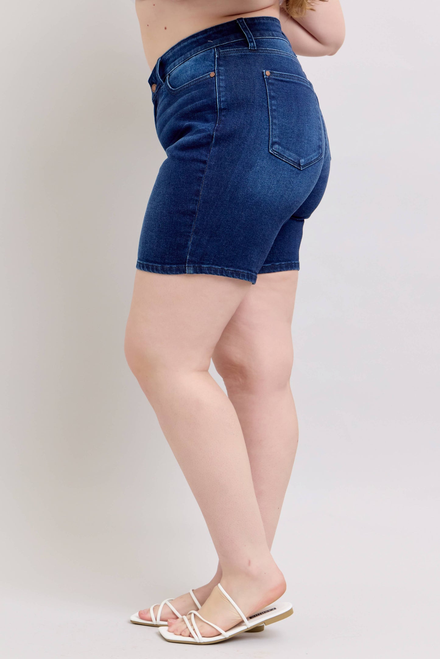 Judy Blue V-Front Bermuda Shorts
